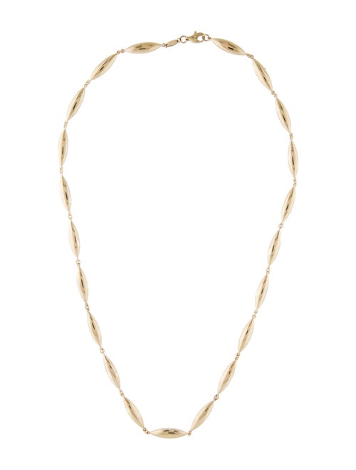 Badgley Mischka 14K Station Link Chain Necklace