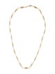 Badgley Mischka 14K Station Link Chain Necklace