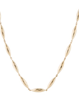 Badgley Mischka 14K Station Link Chain Necklace
