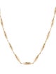 Badgley Mischka 14K Station Link Chain Necklace