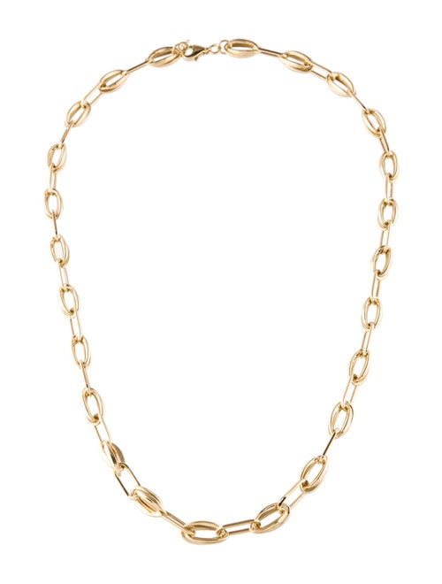 Badgley Mischka 14K Oval Link Chain Necklace