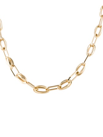 Badgley Mischka 14K Oval Link Chain Necklace