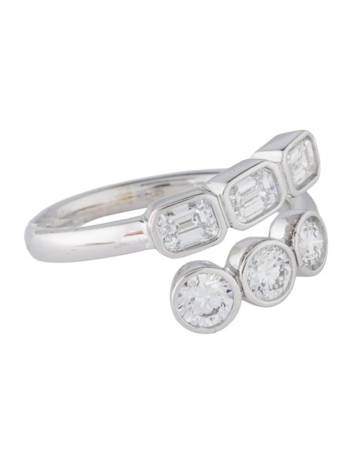 Badgley Mischka 14K 1.51ctw Lab Grown Diamond Bypass Ring