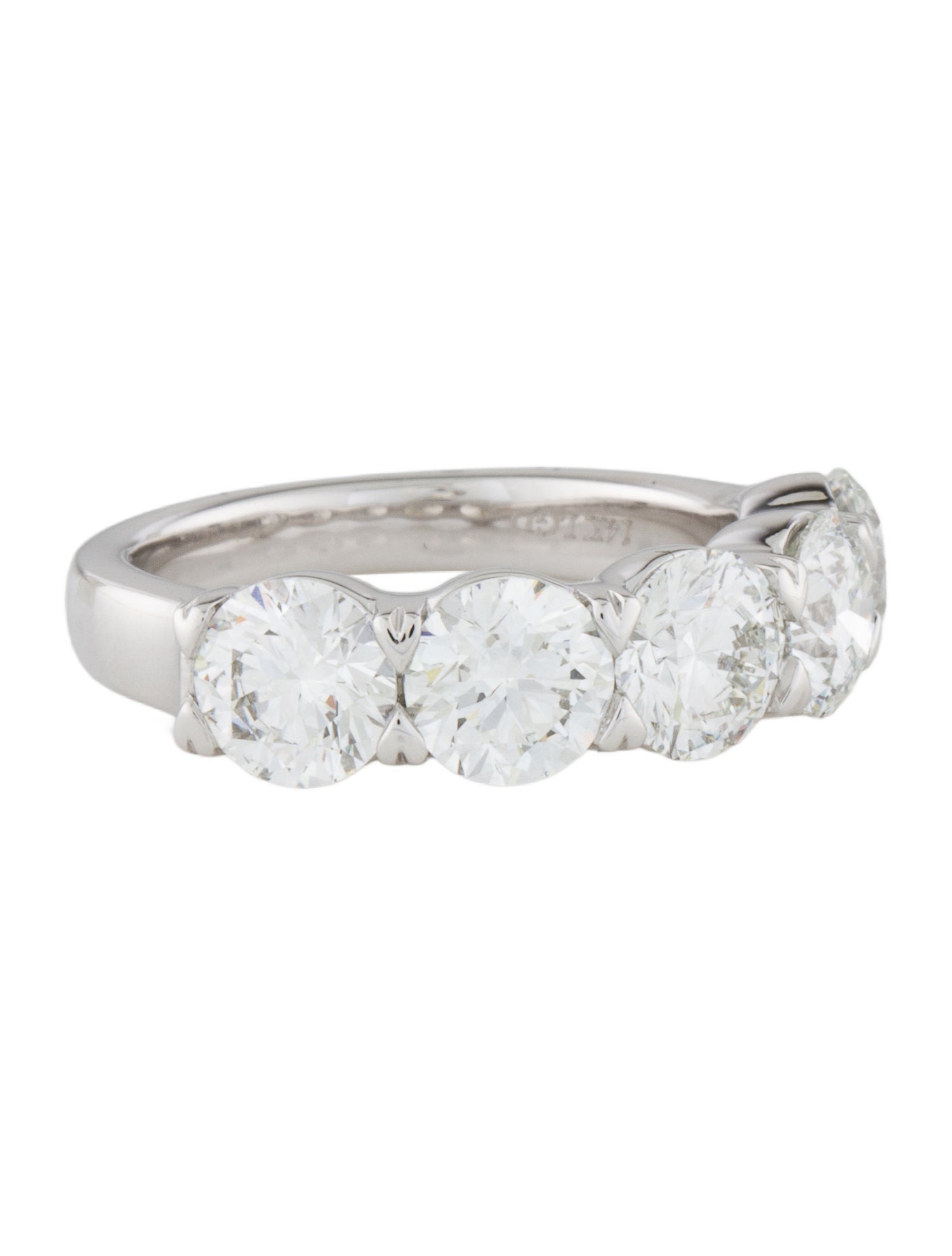 Badgley Mischka 14K 4.03ctw Lab-Grown Diamond Band Ring