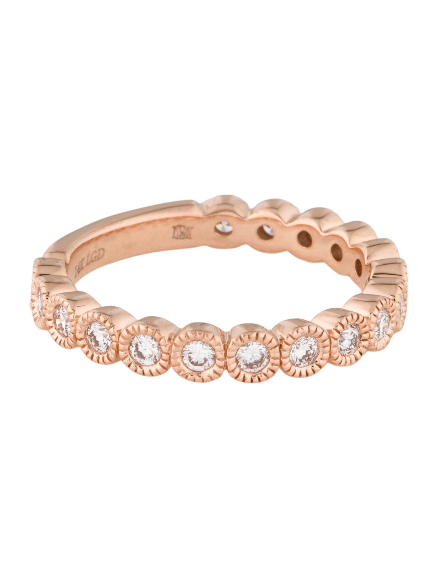 Badgley Mischka 14K Lab-Grown Diamond Wedding Band