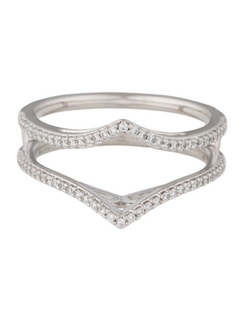 Badgley Mischka 14K Lab-Grown Diamond Double Row Band