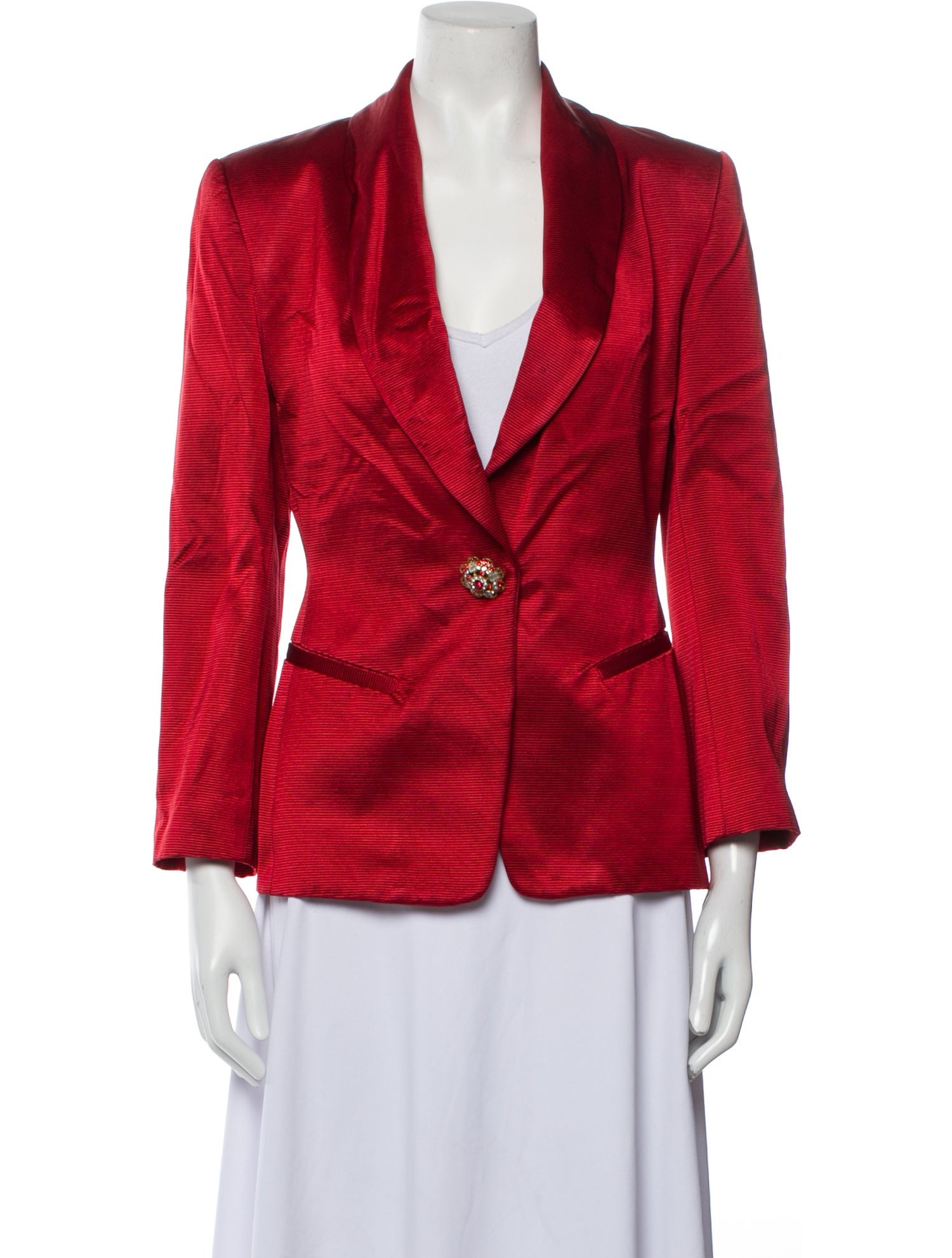 Badgley Mischka Striped Blazer