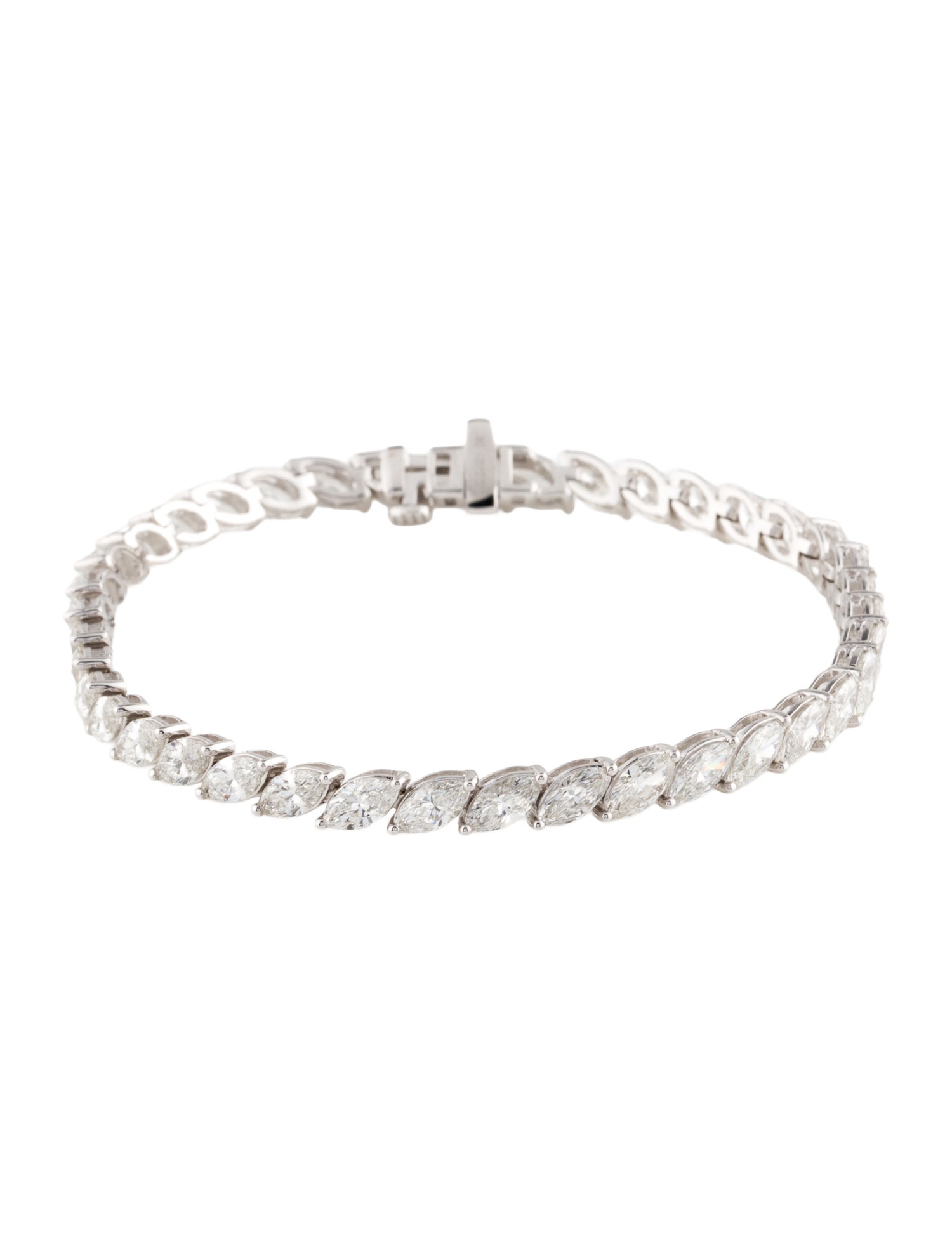 Badgley Mischka 14K 8.50ctw Lab-Grown Diamond Tennis Bracelet