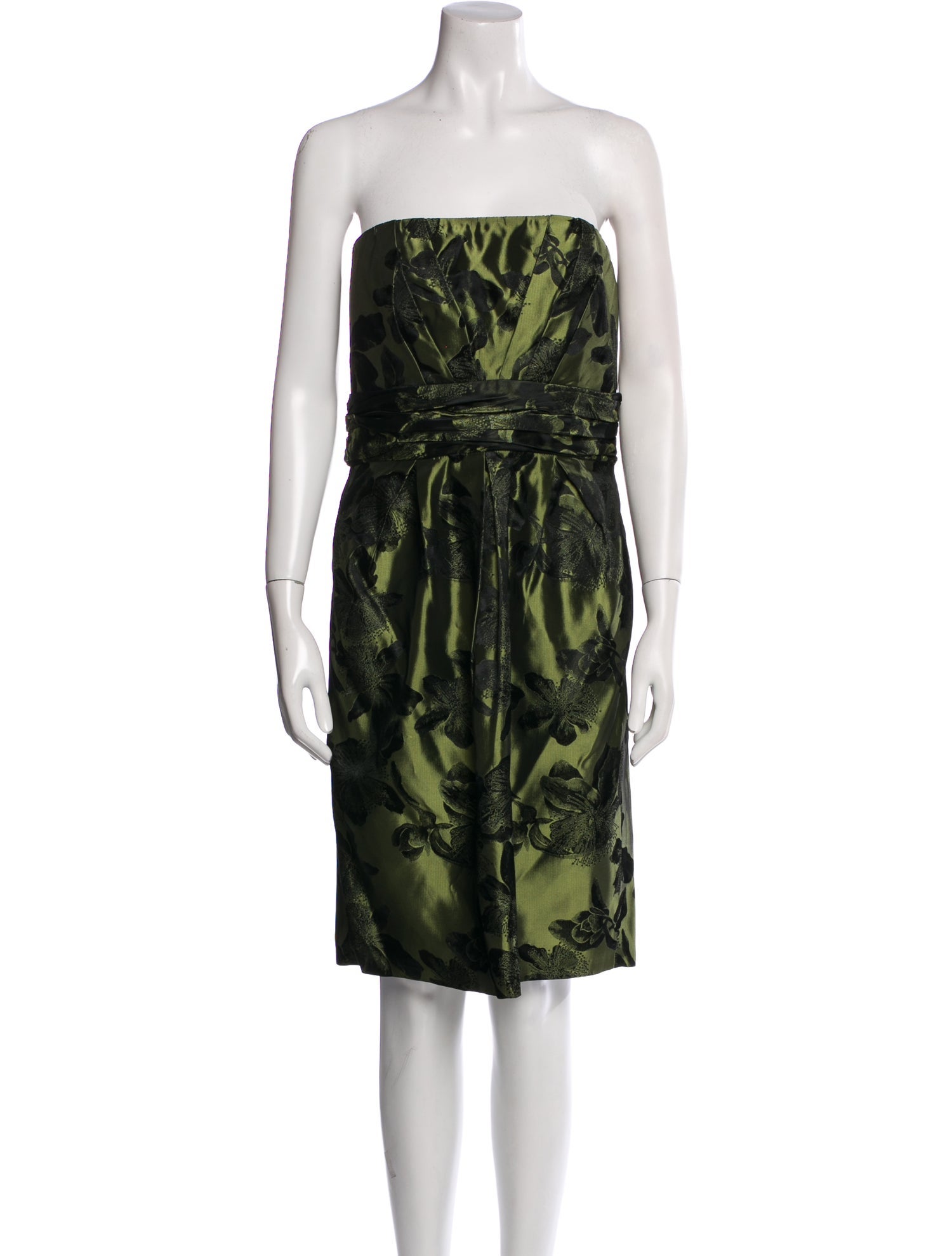 Badgley Mischka Printed Mini Dress