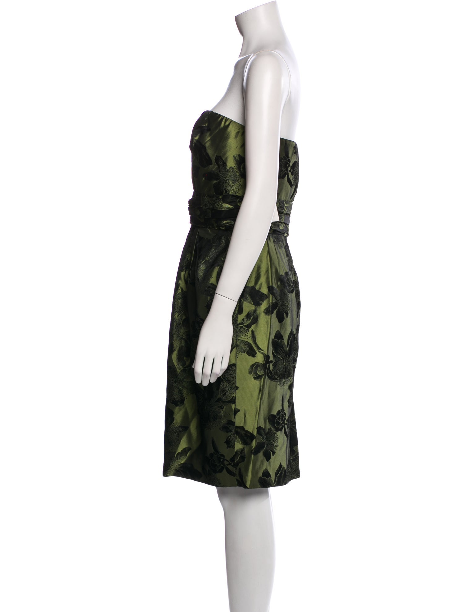 Badgley Mischka Printed Mini Dress