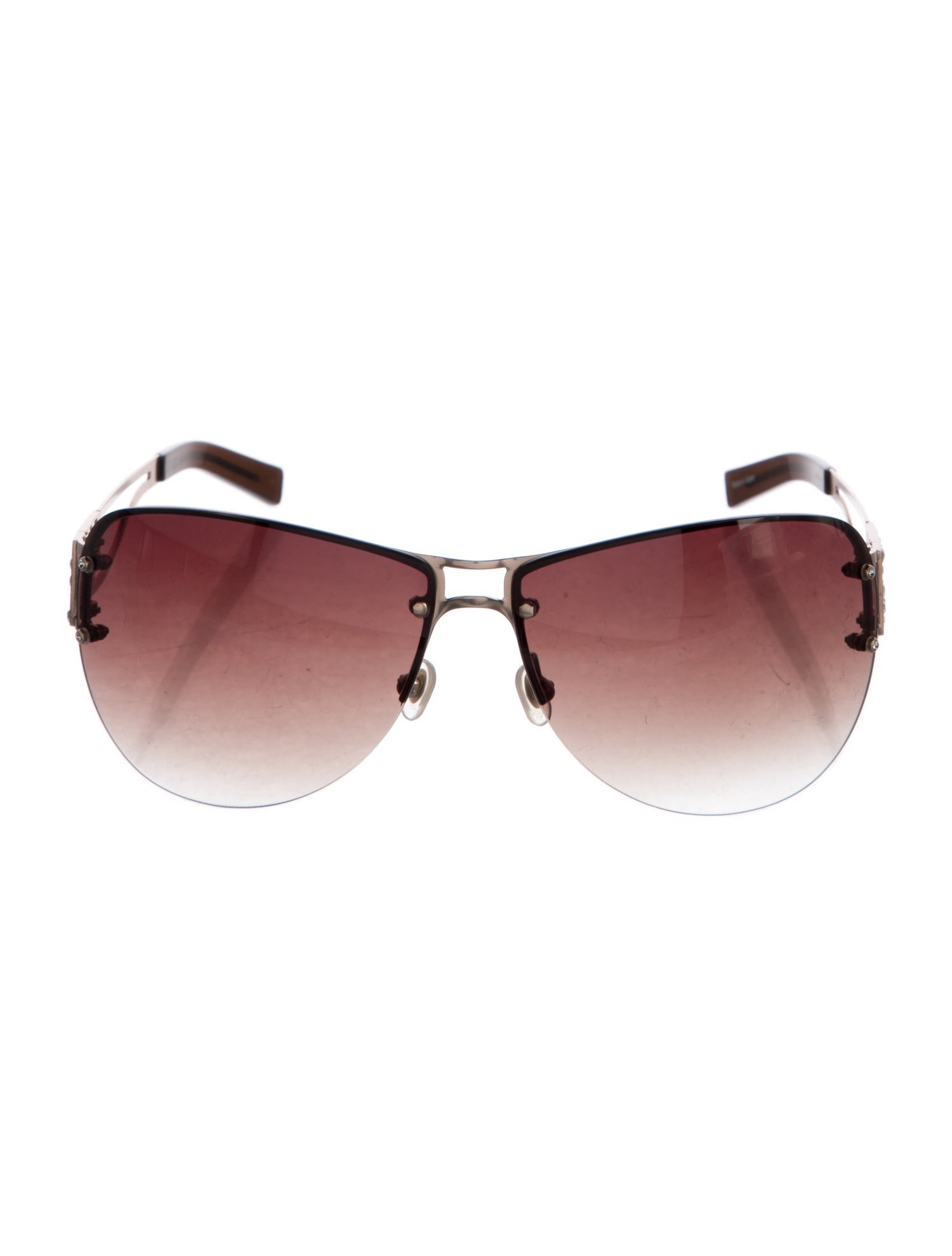 Badgley Mischka Oversize Gradient Sunglasses