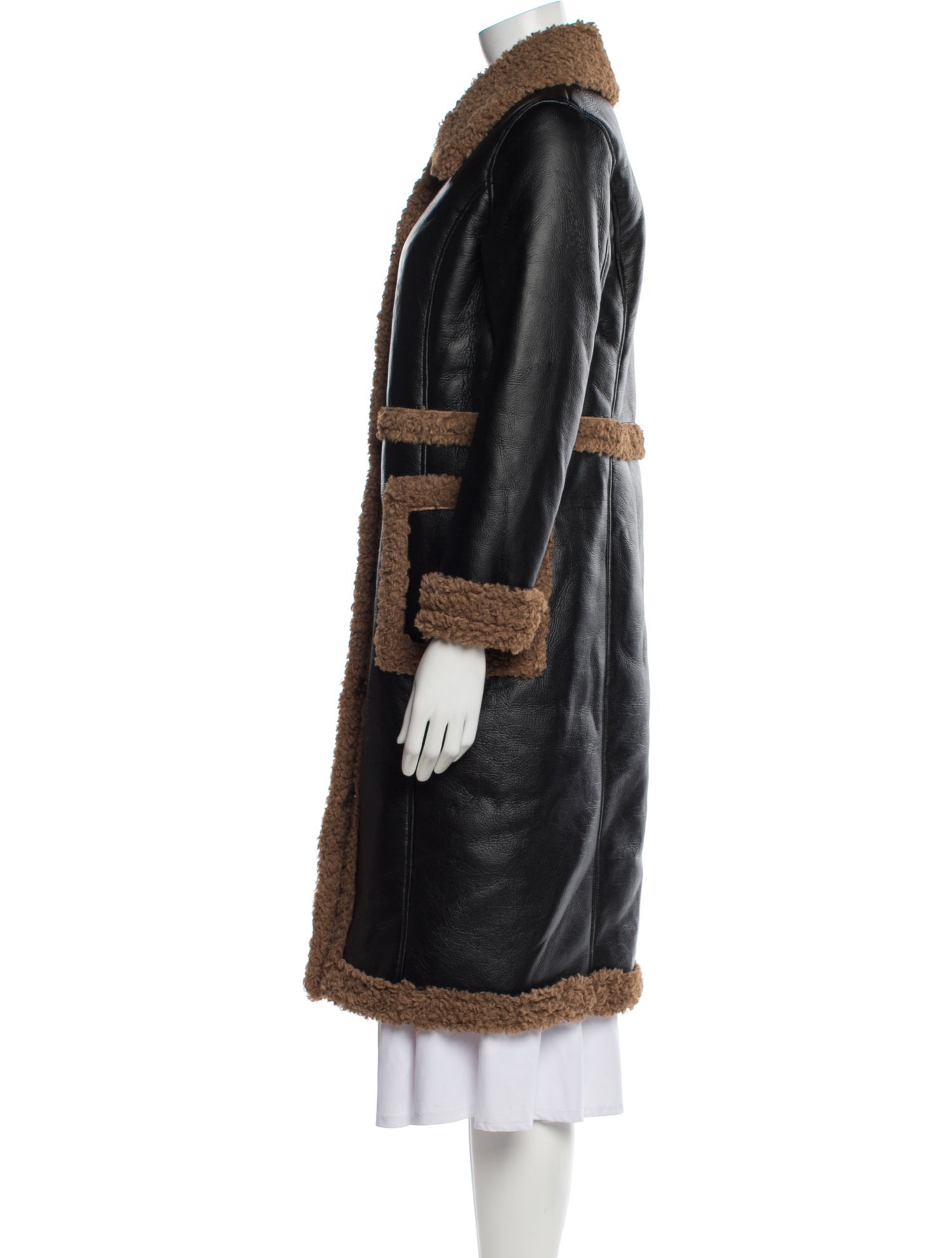 Badgley Mischka Faux Fur Coat