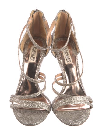 Badgley Mischka Glitter Glitter Accents Sandals