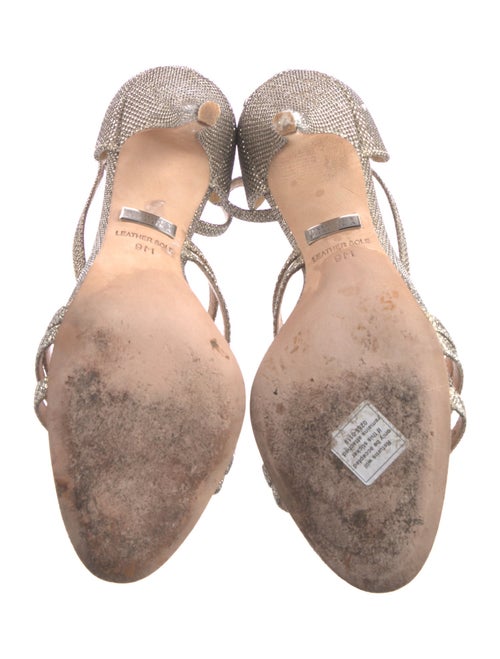 Badgley Mischka Glitter Glitter Accents Sandals