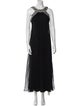 Badgley Mischka Silk Long Dress