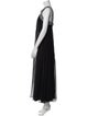 Badgley Mischka Silk Long Dress