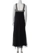 Badgley Mischka Silk Long Dress