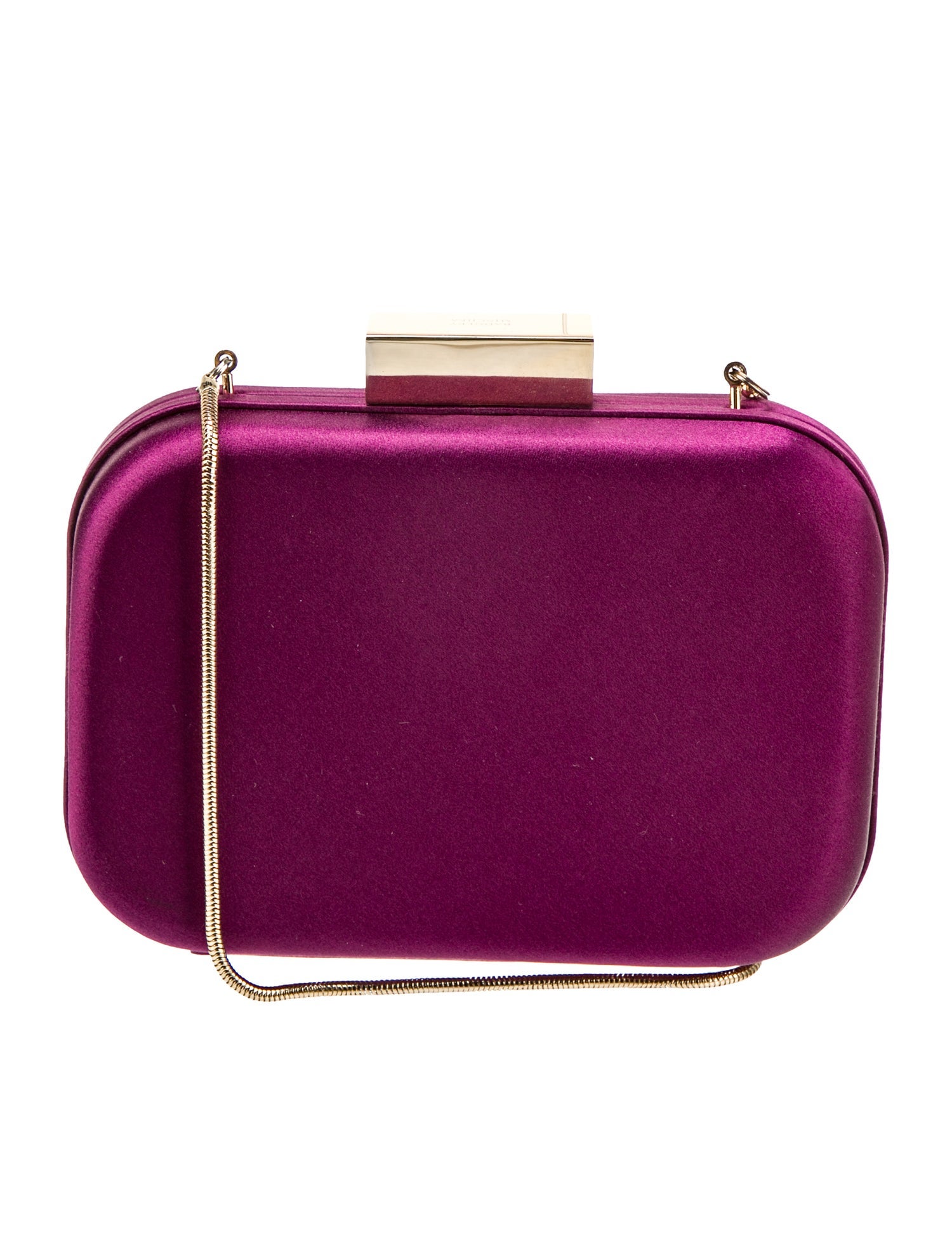 Badgley Mischka Satin Minaudière