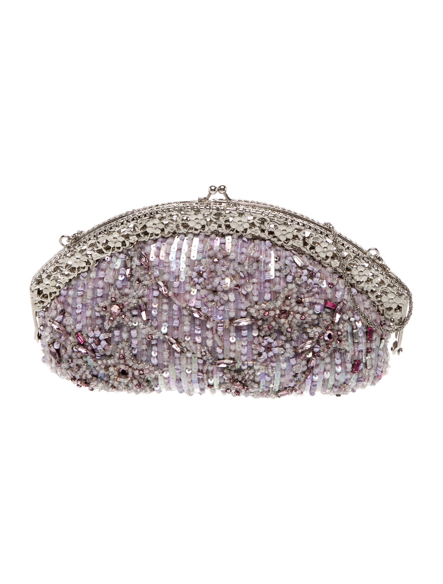 Badgley Mischka Sequins Minaudière
