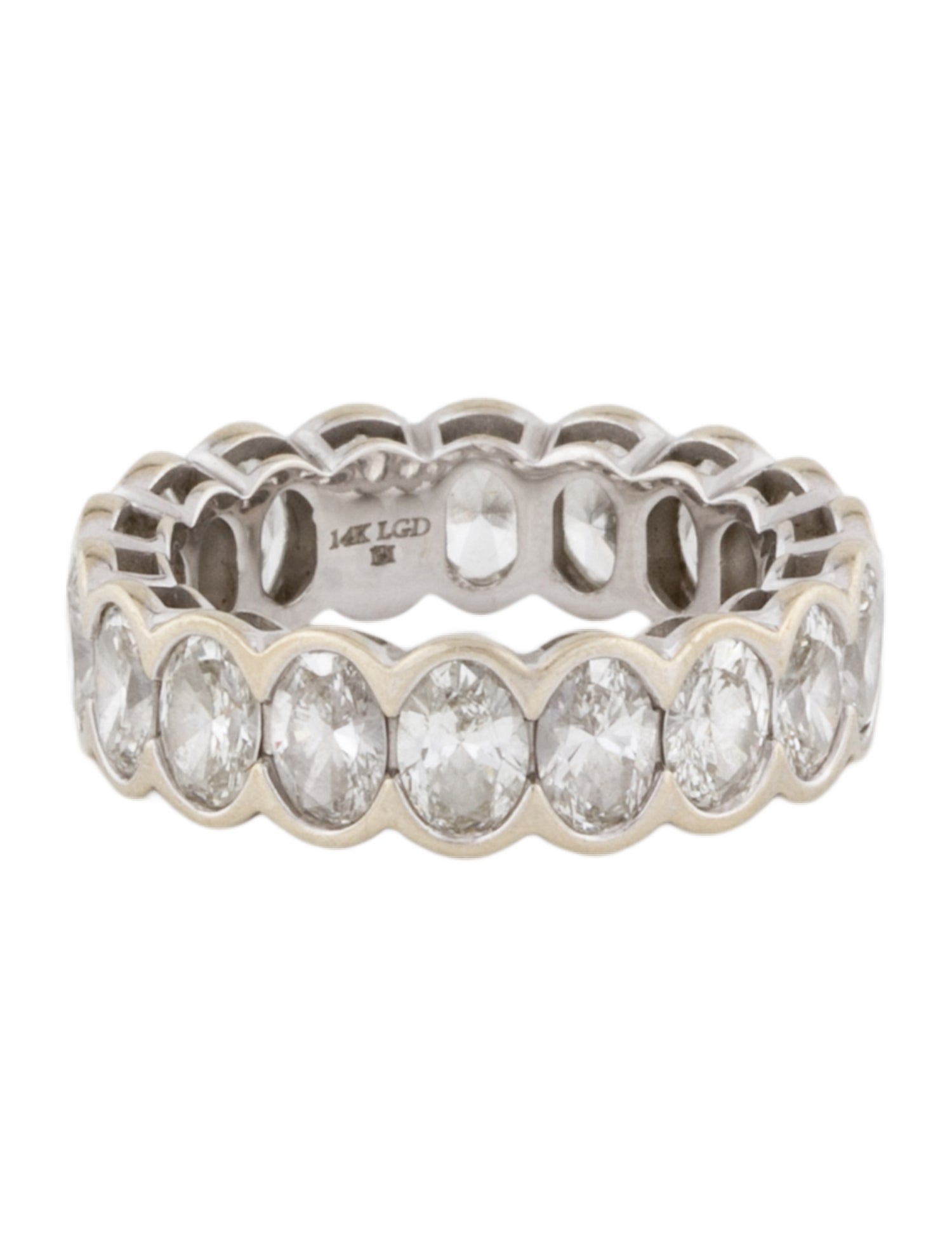 Badgley Mischka 14K 5.00ctw Lab-Grown Diamond Eternity Band