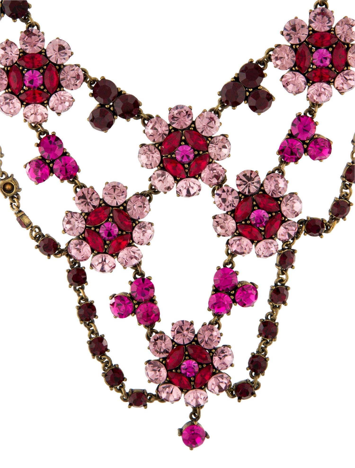 Badgley Mischka Crystal Collar Necklace