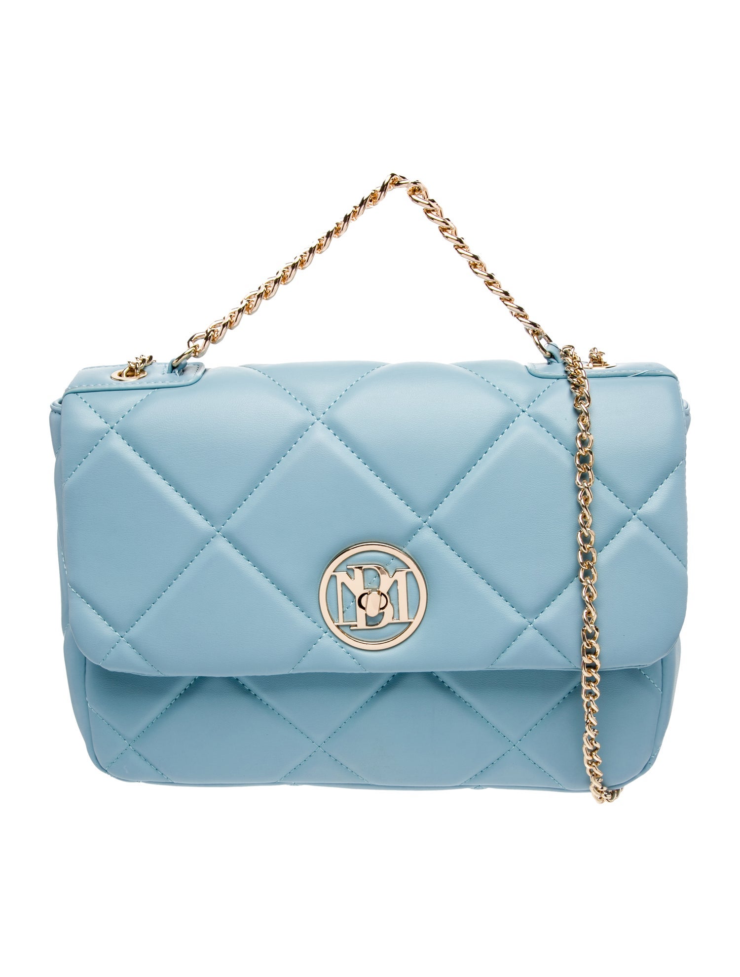 Badgley Mischka Leather Top Handle Bag