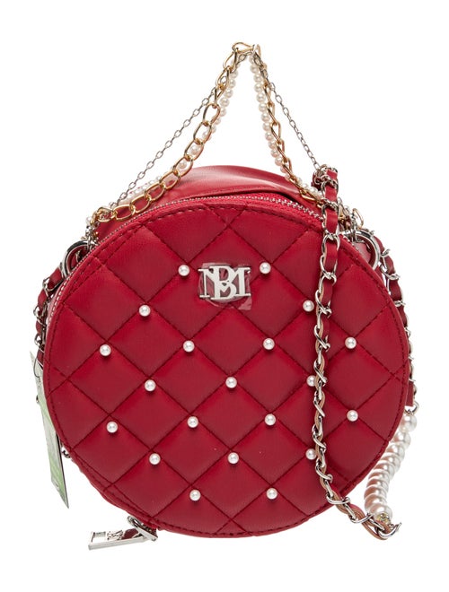 Badgley Mischka Leather Shoulder Bag