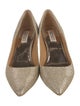 Badgley Mischka Glitter Pumps