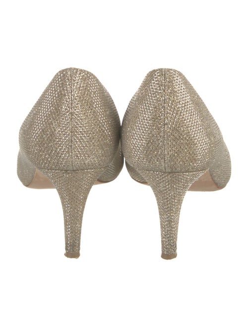 Badgley Mischka Glitter Pumps