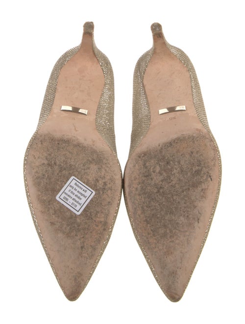 Badgley Mischka Glitter Pumps