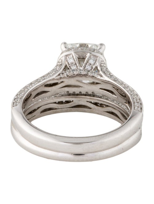 Badgley Mischka 2.13ct Lab-Grown Diamond Wedding Set
