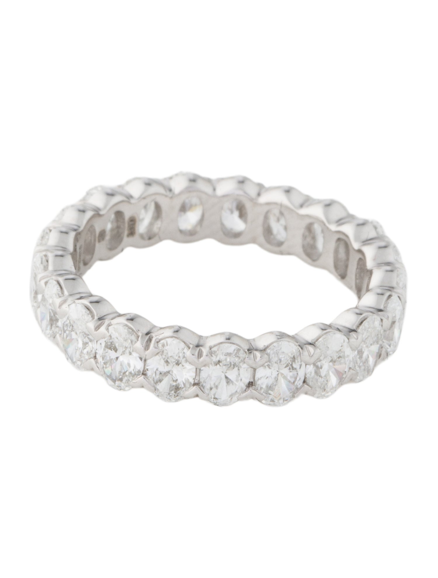 Badgley Mischka Platinum 2.03ctw Lab-Grown Diamond Eternity Band