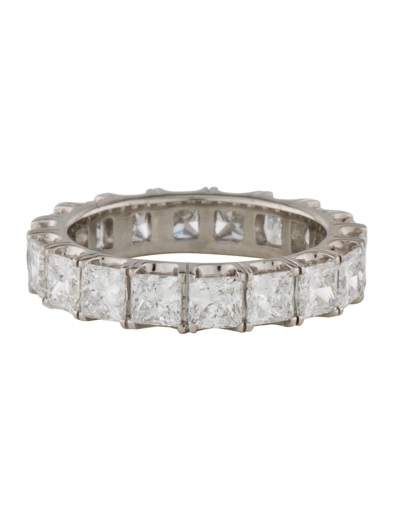 Badgley Mischka Platinum 2.97ctw Lab-Grown Diamond Eternity Band