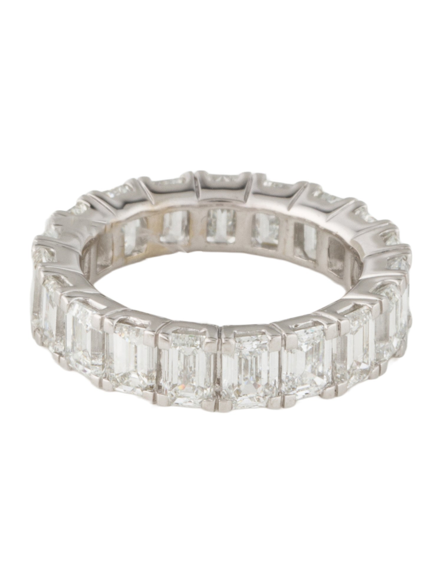 Badgley Mischka 14K 4.93ctw Lab-Grown Diamond Eternity Band