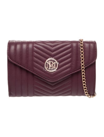 Badgley Mischka Leather Crossbody Bag
