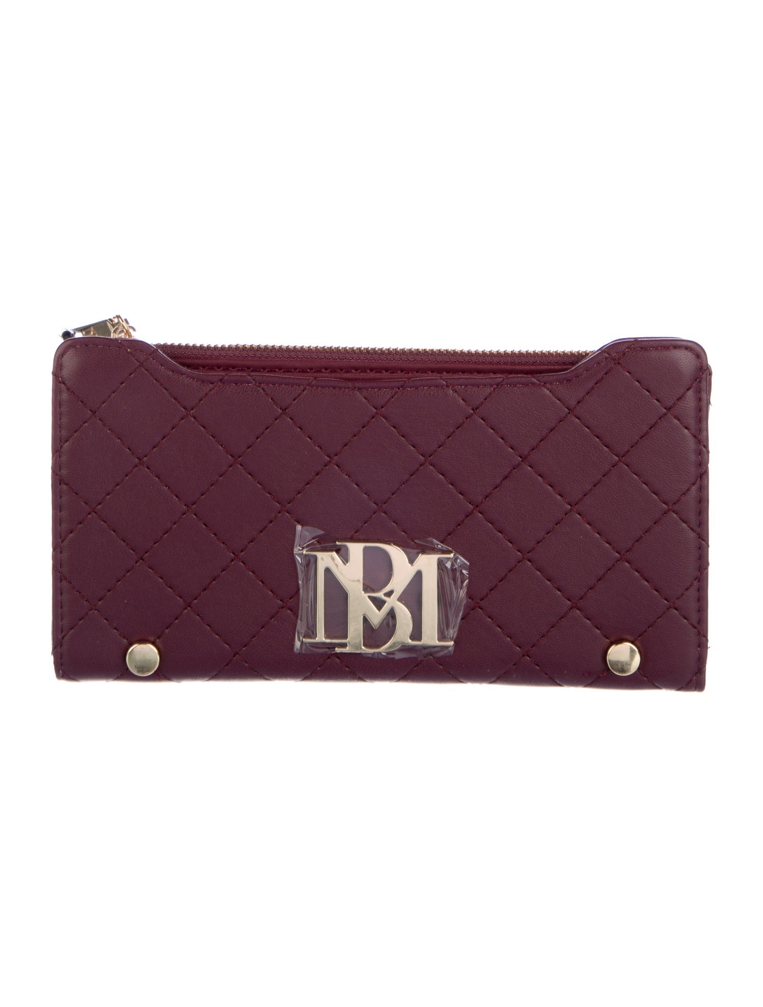 Badgley Mischka Leather Printed Pouch