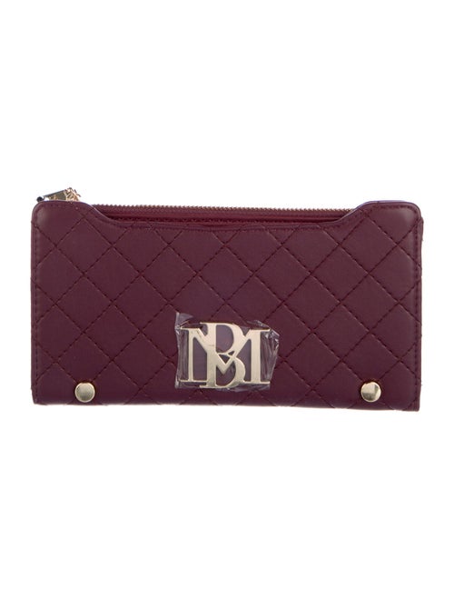 Badgley Mischka Leather Printed Pouch