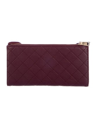Badgley Mischka Leather Printed Pouch