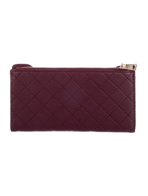 Badgley Mischka Leather Printed Pouch