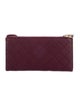 Badgley Mischka Leather Printed Pouch