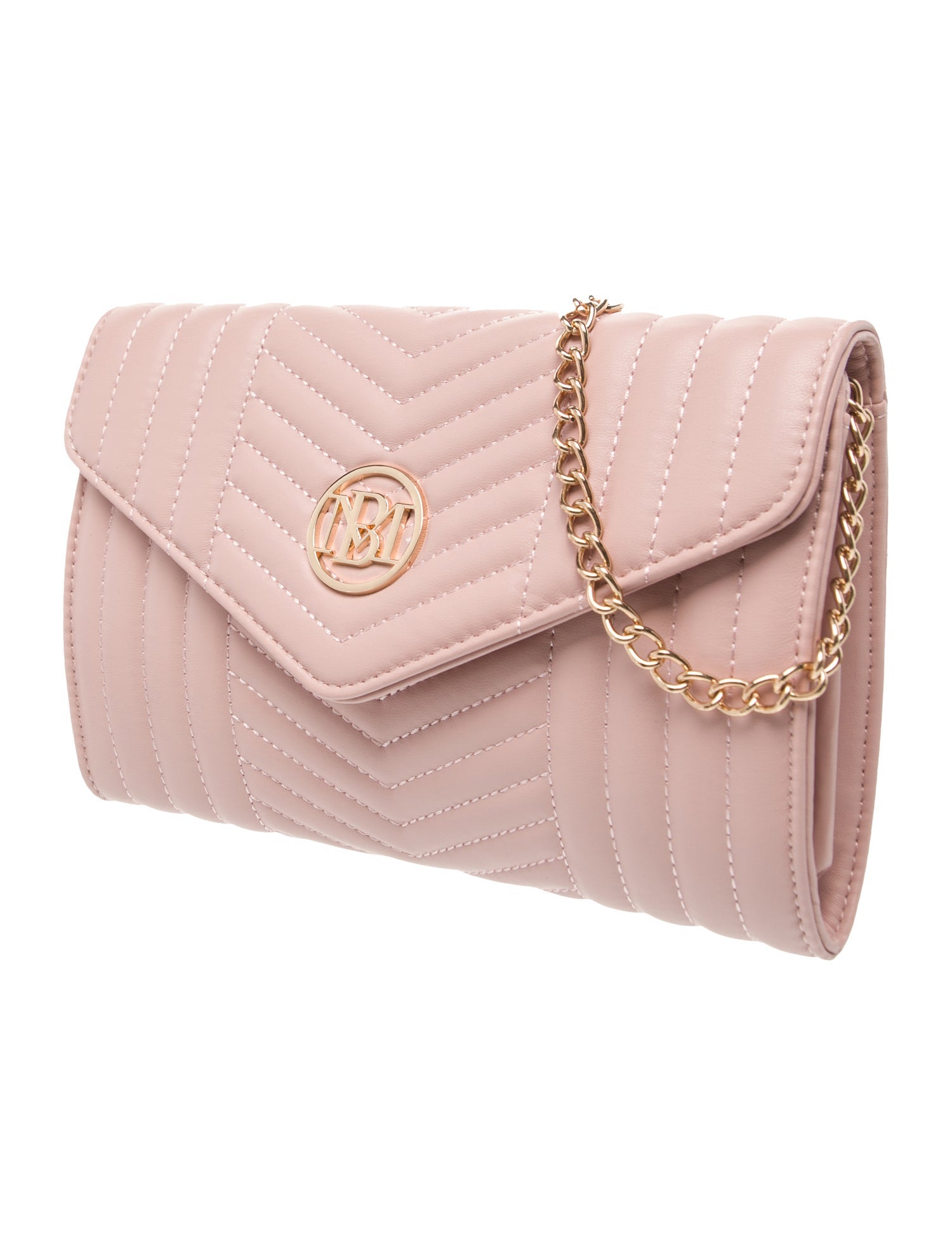 Badgley Mischka Leather Evening Bag w/ Tags