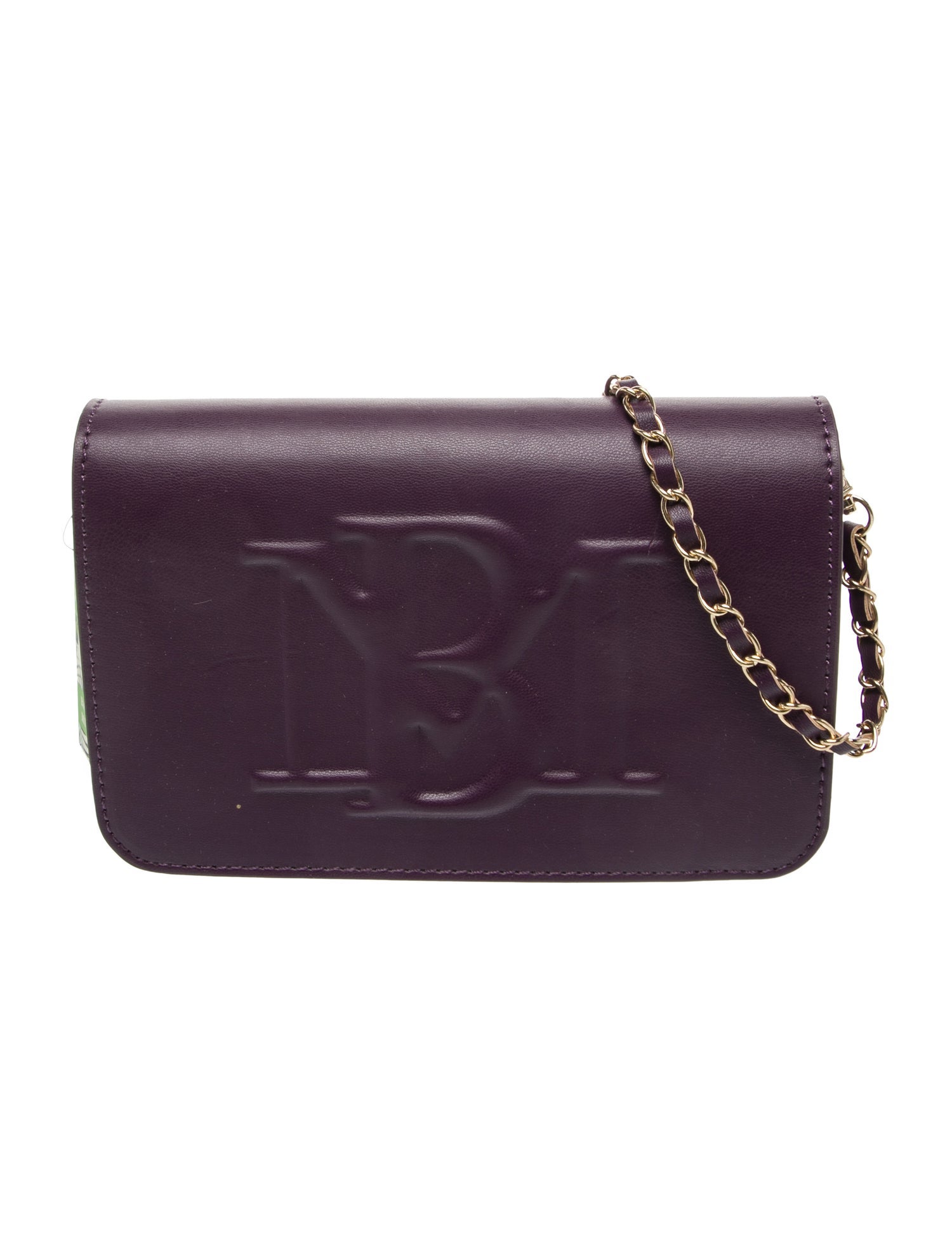 Badgley Mischka Vegan Leather Evening Bag