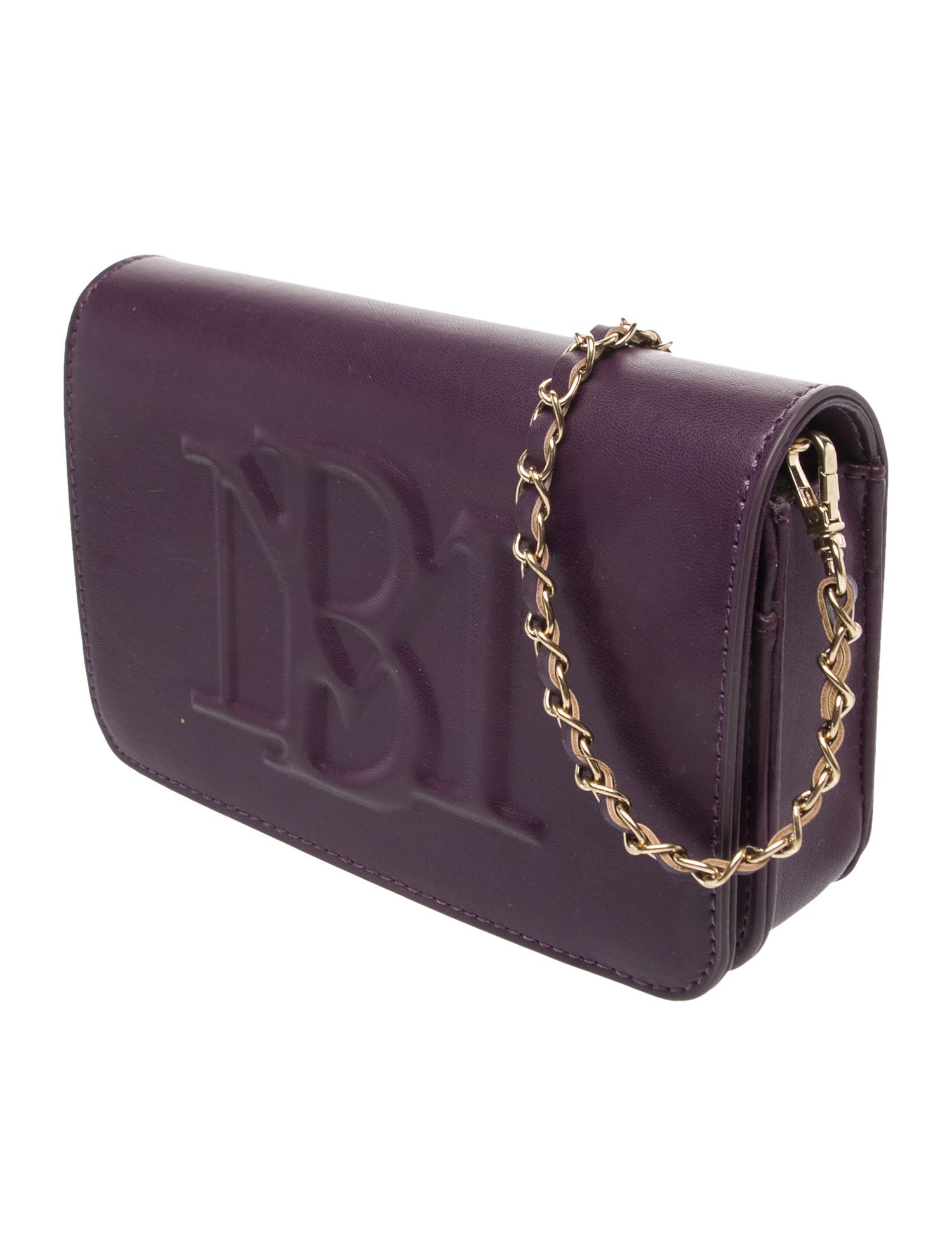 Badgley Mischka Vegan Leather Evening Bag