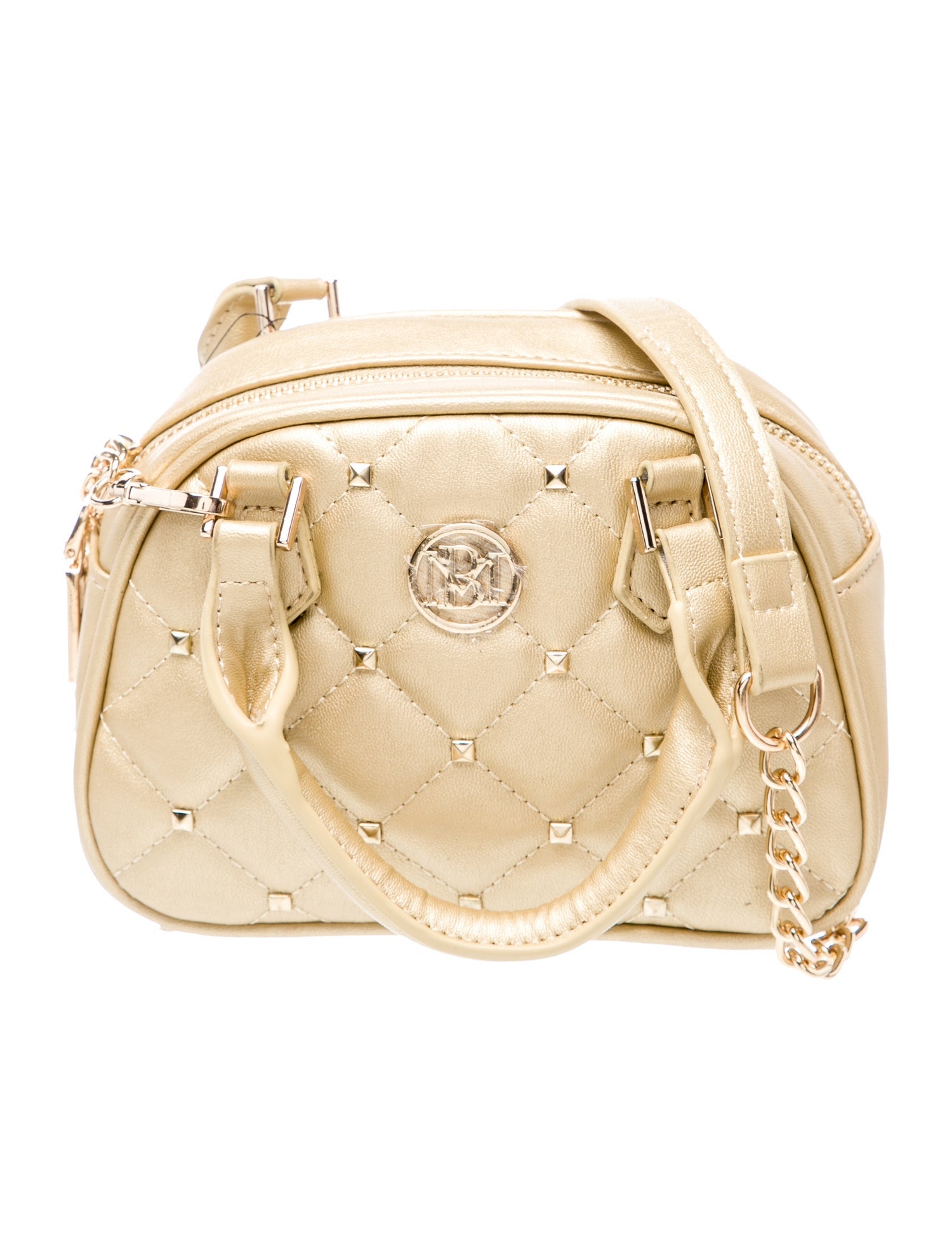 Badgley Mischka Leather Clutch w/ Tags