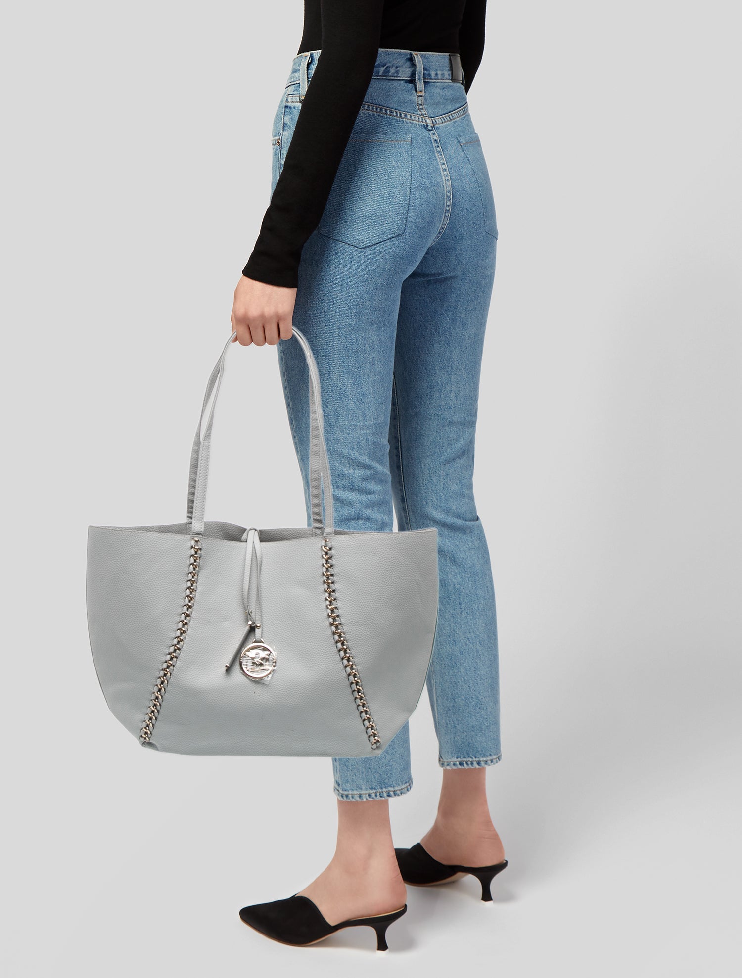 Badgley Mischka Leather Tote