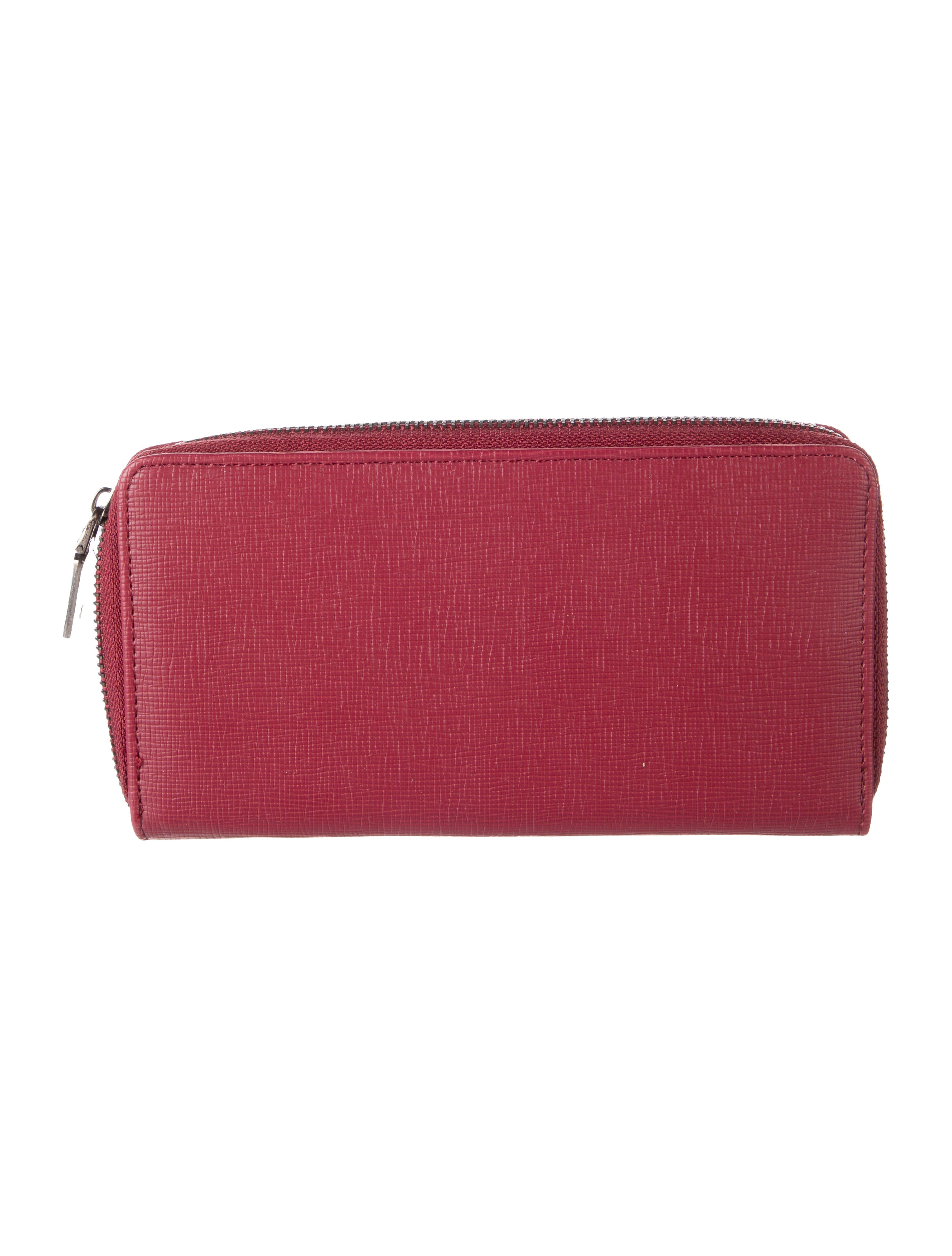 Badgley Mischka Leather Striped Continental Wallet