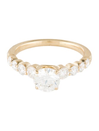 Badgley Mischka 14K 1.29ctw Lab-Grown Diamond Ring