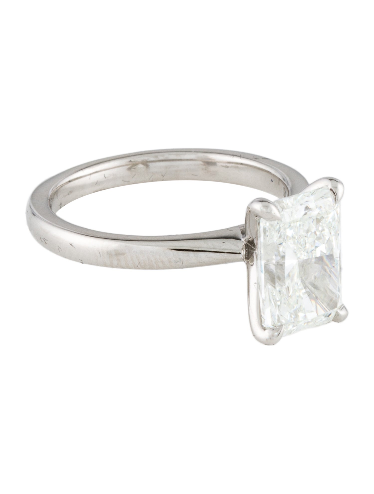 Badgley Mischka Platinum 3.05ct Lab-Grown Diamond Engagement Ring