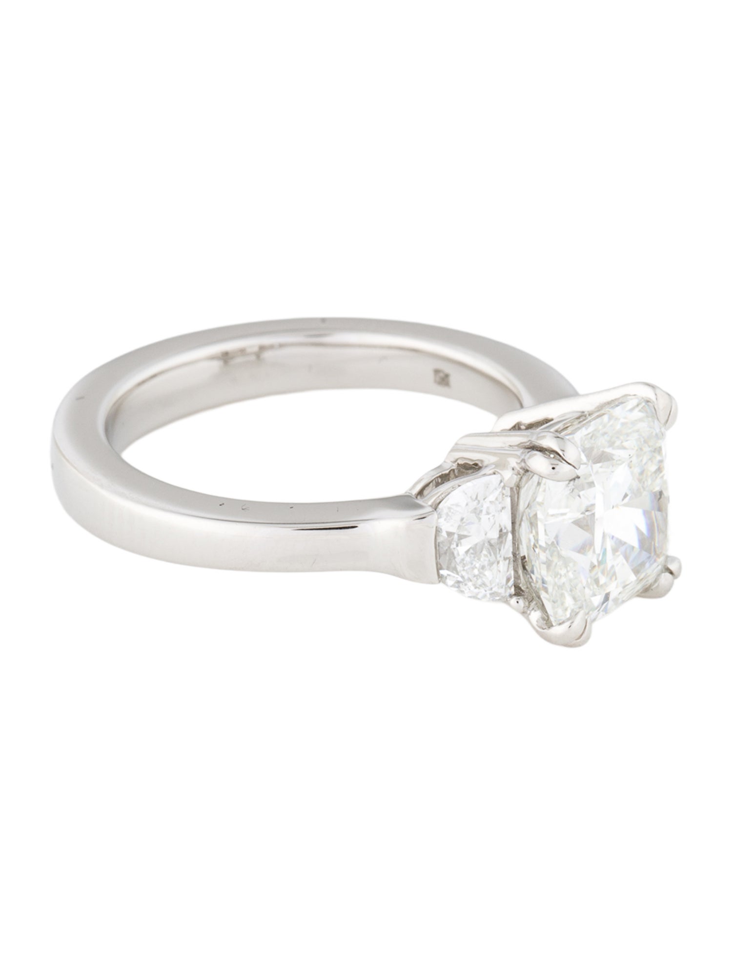 Badgley Mischka Platinum 4.46ctw Lab -Grown Diamond Engagement Ring