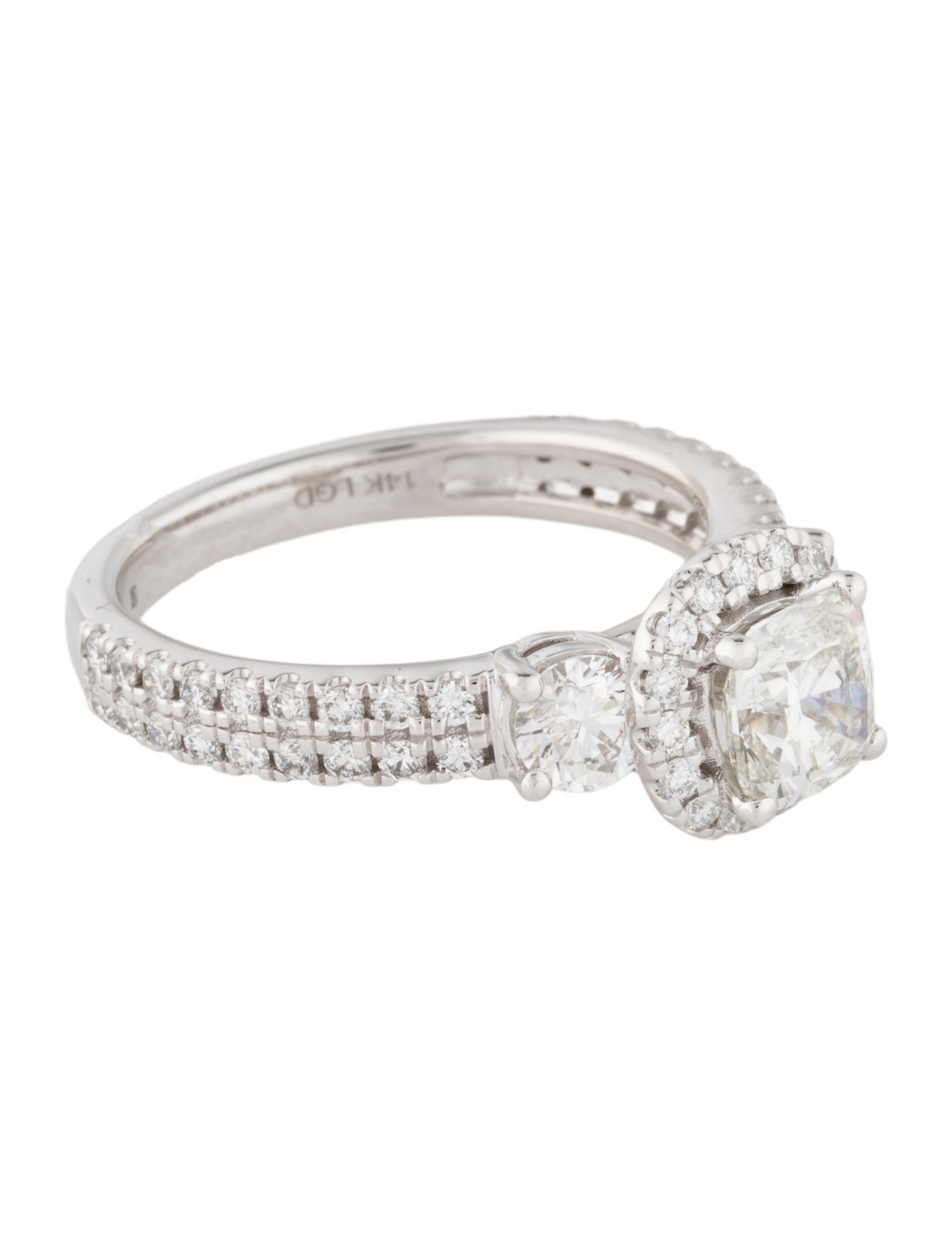 Badgley Mischka 1.01ct Lab-Grown Diamond Engagement Ring